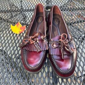 Rockport Burgundy Tassel Loafers